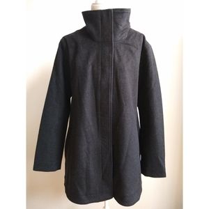 Pendleton Campbell Wool Coat Charcoal Gray XL
